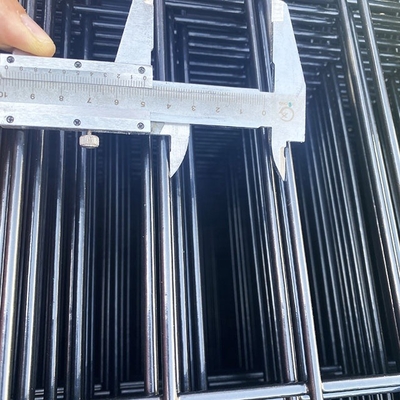 Easily Assembled Galvanized Steel Powder Coated 6X6 3D Green Concrete Reinforcement Welded Curved Wire Mesh Triangle Panel Fence For Garden