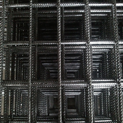 Durable 6x6 8x8 10x10 15x15 Ribbed Steel Bar Welded Mesh Panels for Slab and Wall Steel Panel